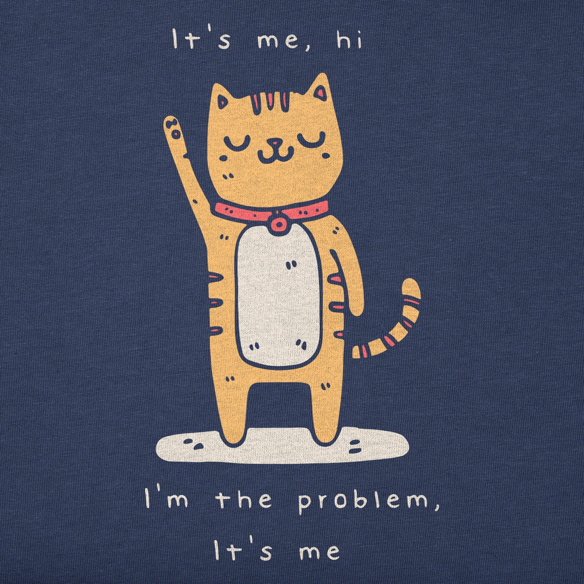 Kids Cat I'm the Problem Short Sleeve Crusher Tee
