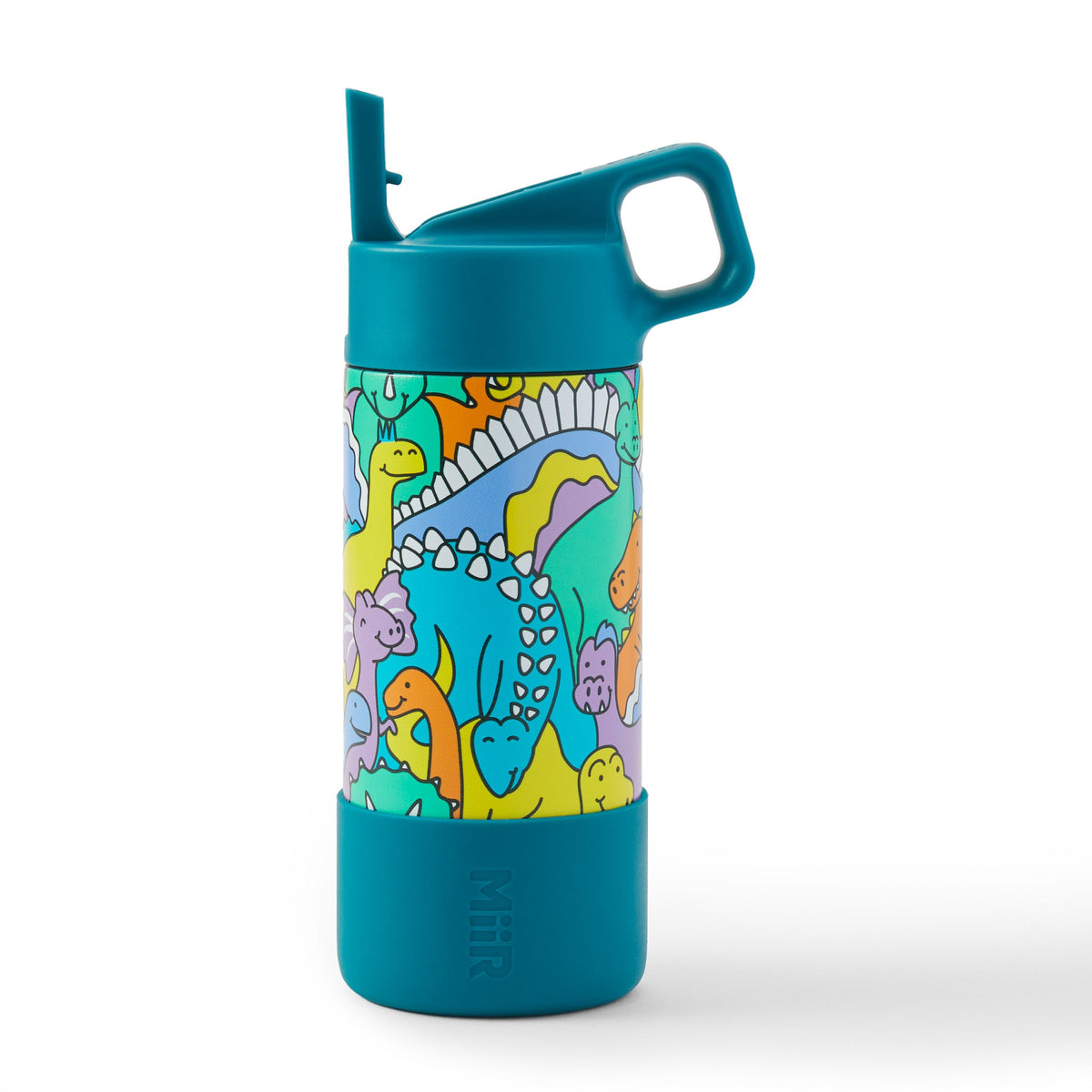 Kids Dinosaur Friends Pattern 12 oz. Kids Bottle