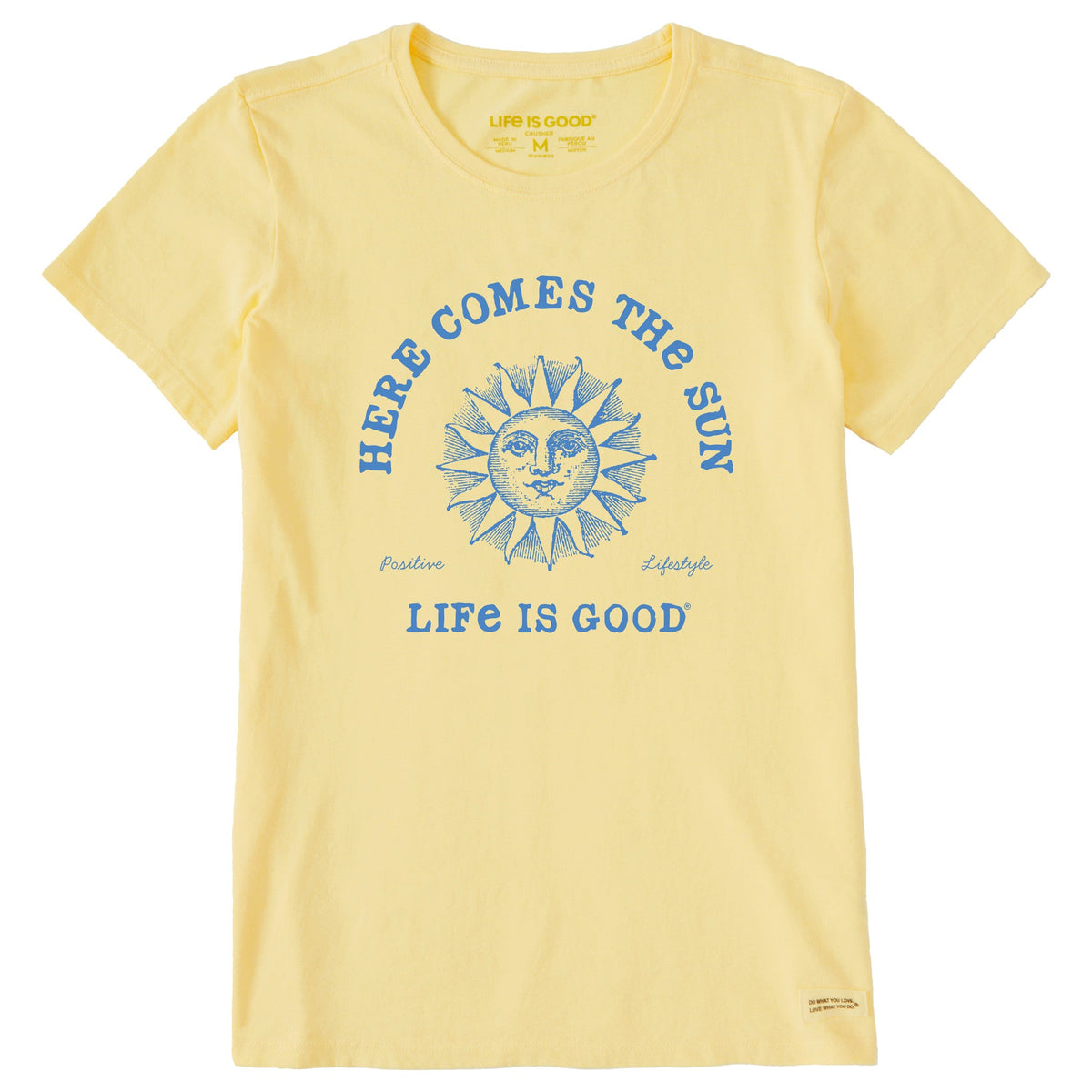 Women's Crafty Here Comes the Sun Short Sleeve Tee