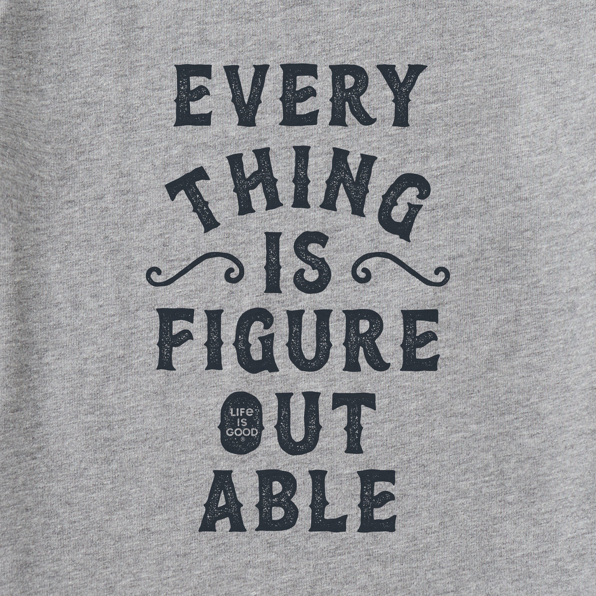 Men's Everything is Figureoutable Short Sleeve Crusher-LITE Tee