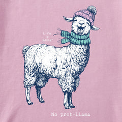Kids No Prob-llama Short Sleeve Crusher Tee