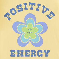 Kids Positive Energy Nesting Flowers Short Sleeve Crusher Tee