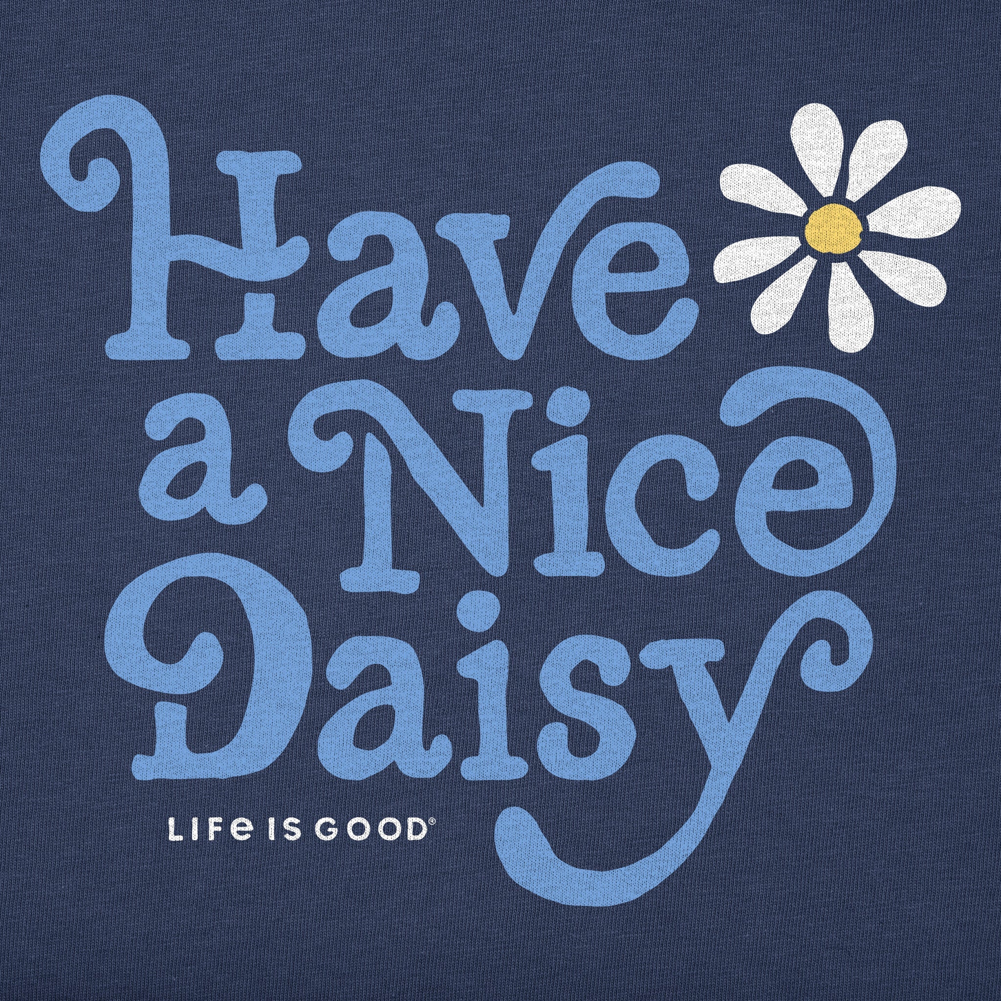 Women's Crafty Have a Nice Daisy Short Sleeve Tee