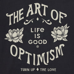 Women's Art of Optimism Peonies Short Sleeve Tee