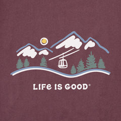Men's Ski Lift Vista Long Sleeve Crusher Tee