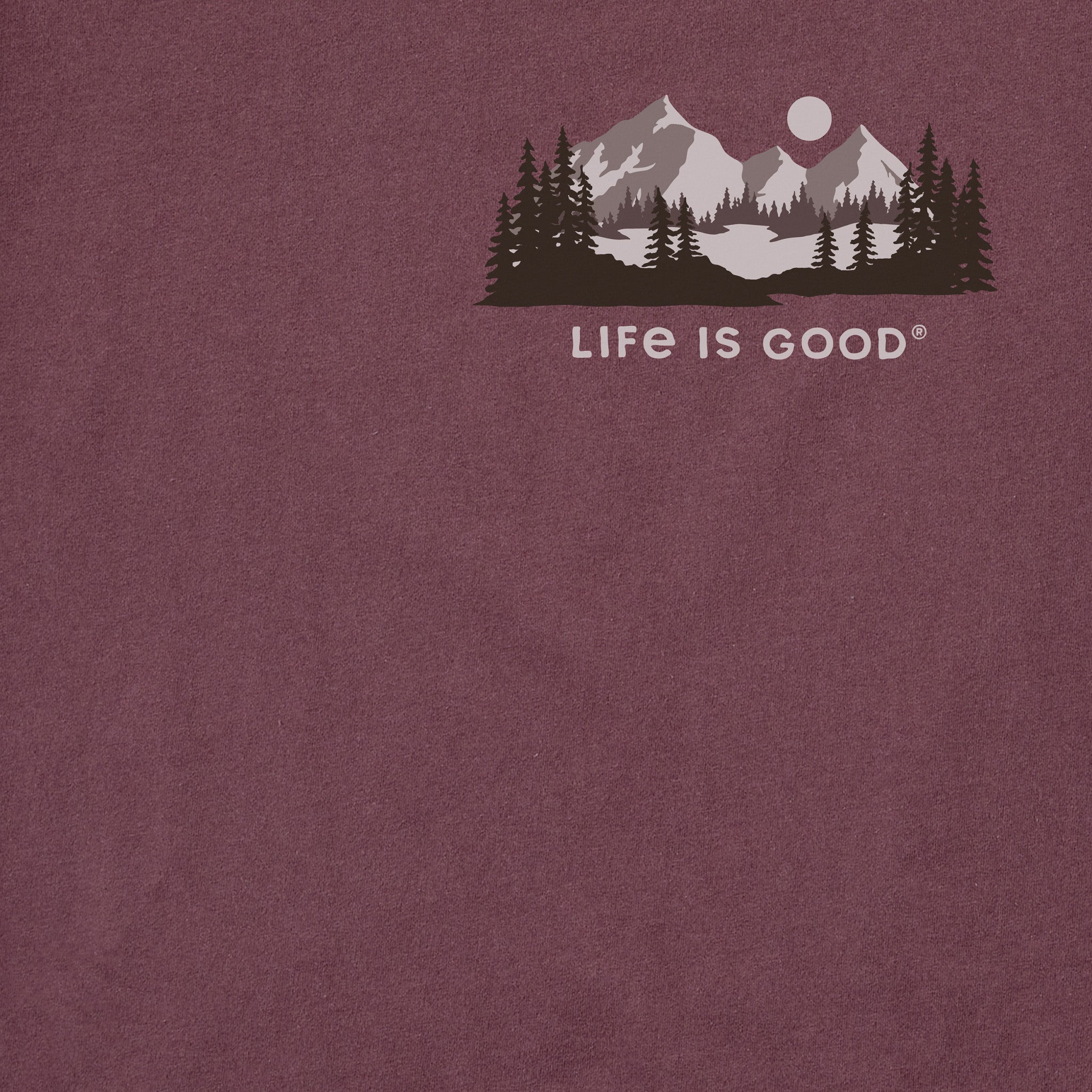 Men's Winter Evergreen Long Sleeve Crusher Tee