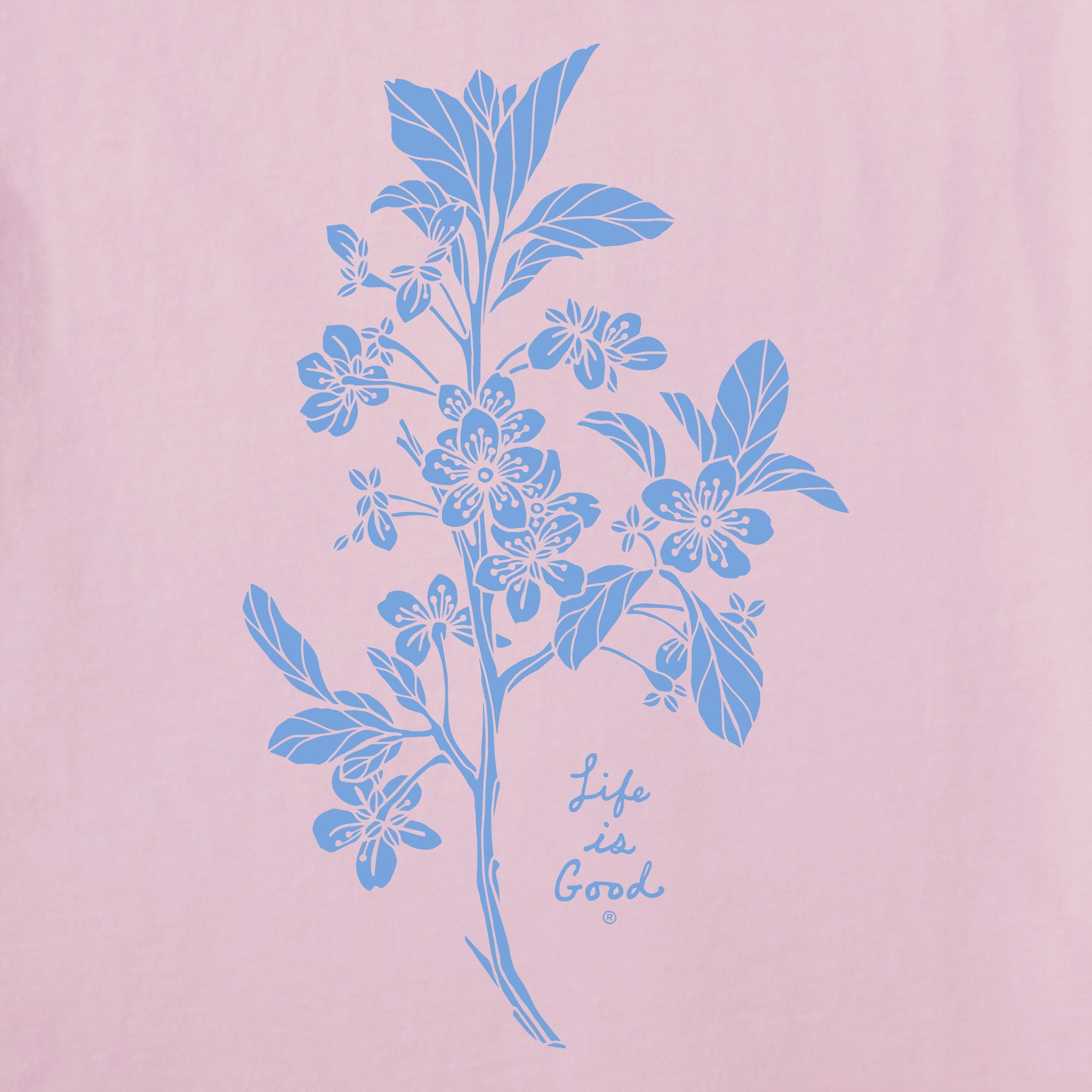 Women's Antique Plum Blossom Short Sleeve Tee