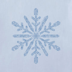Women's Contrast Snowflake Long Sleeve Crusher Tee