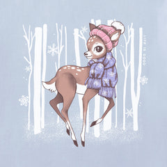 Women's Cozy Fawn Long Sleeve Crusher Tee