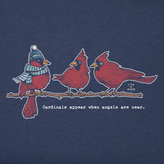 Women's Cardinals Appear Long Sleeve Crusher Tee