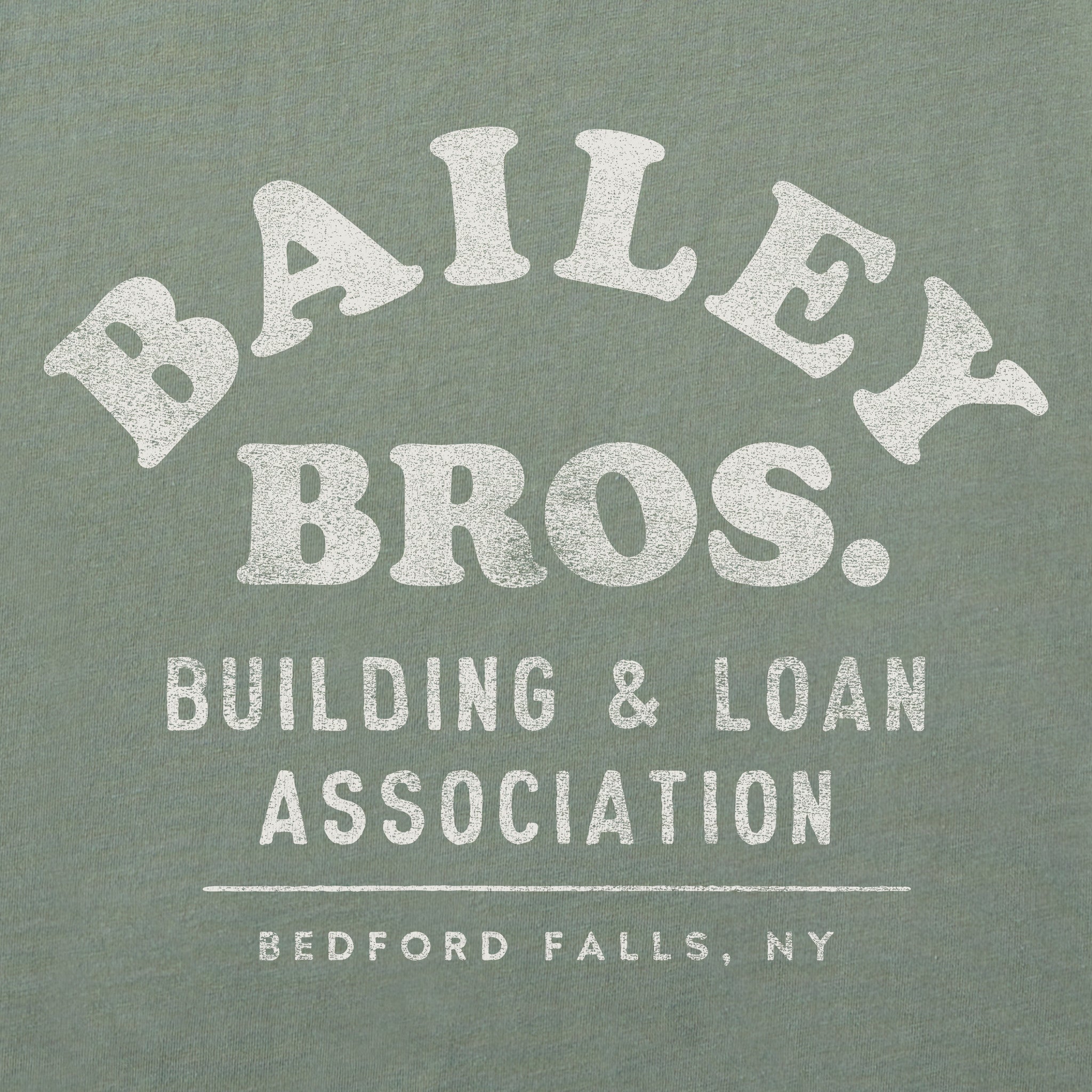 Men's Bailey Bros. Building & Loan Assoc. Long Sleeve Crusher Tee