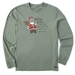Men's Aging Gracefully Long Sleeve Crusher Tee