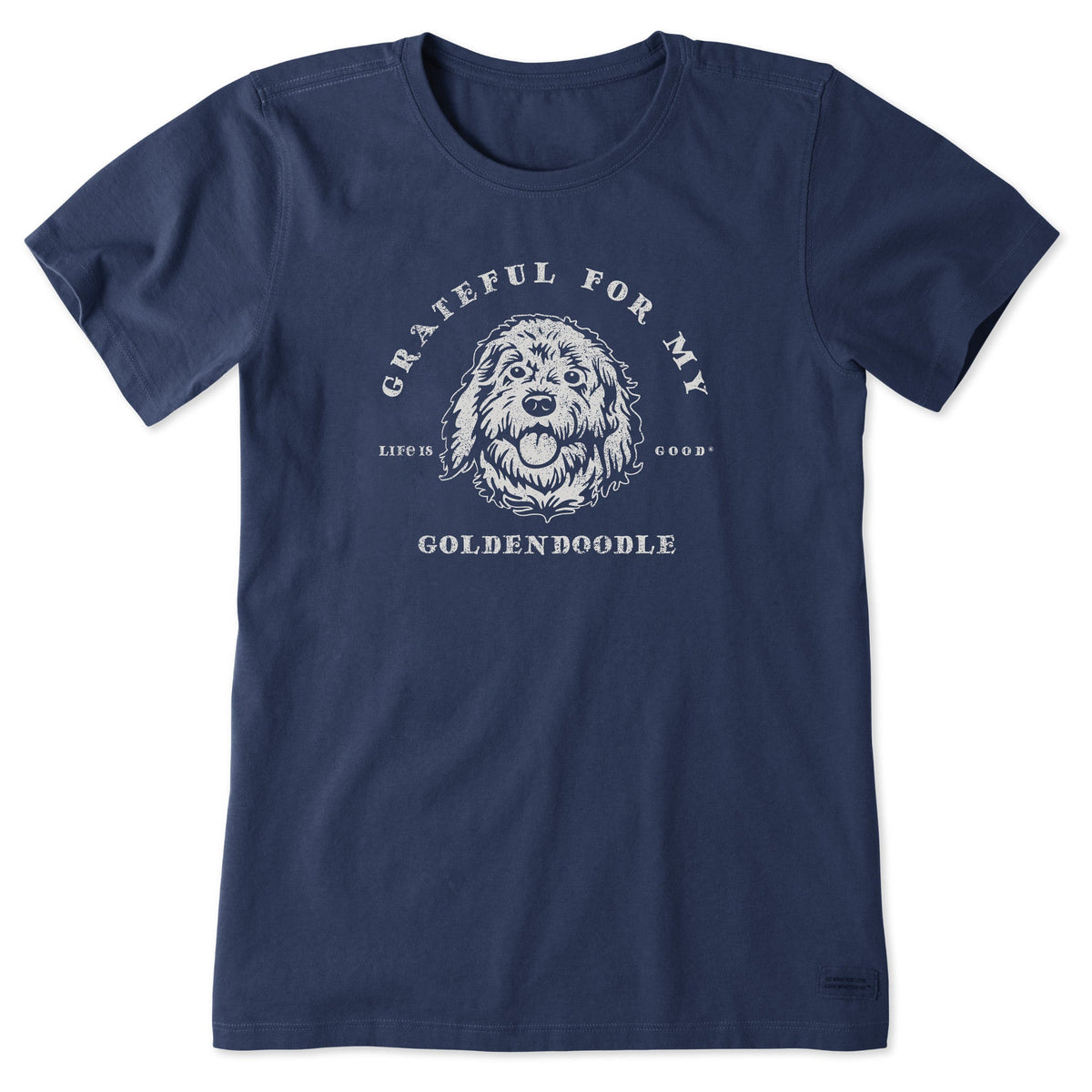 Women's Grateful for my Goldendoodle Short Sleeve Tee