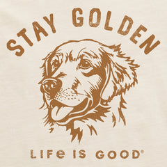 Men's Stay Golden Short Sleeve Crusher Tee