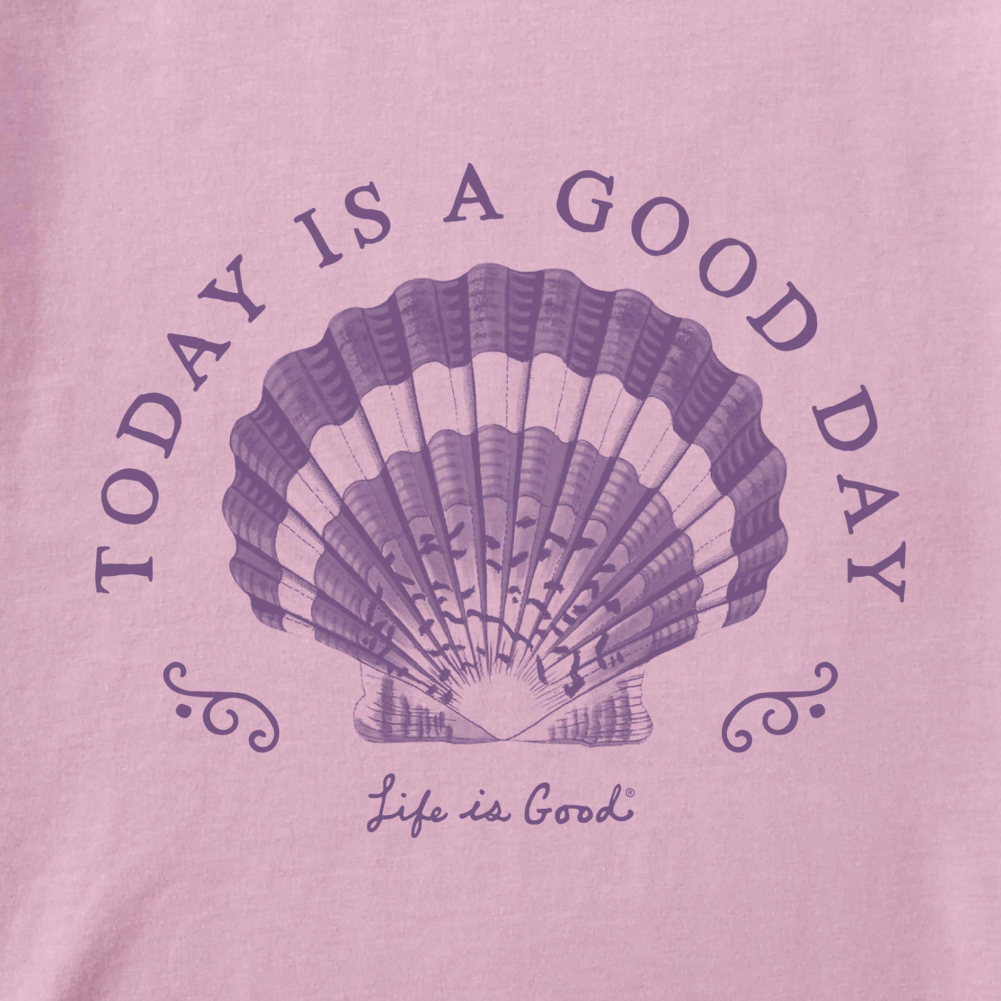 Women's Antique Good Day Shell Crusher Tank