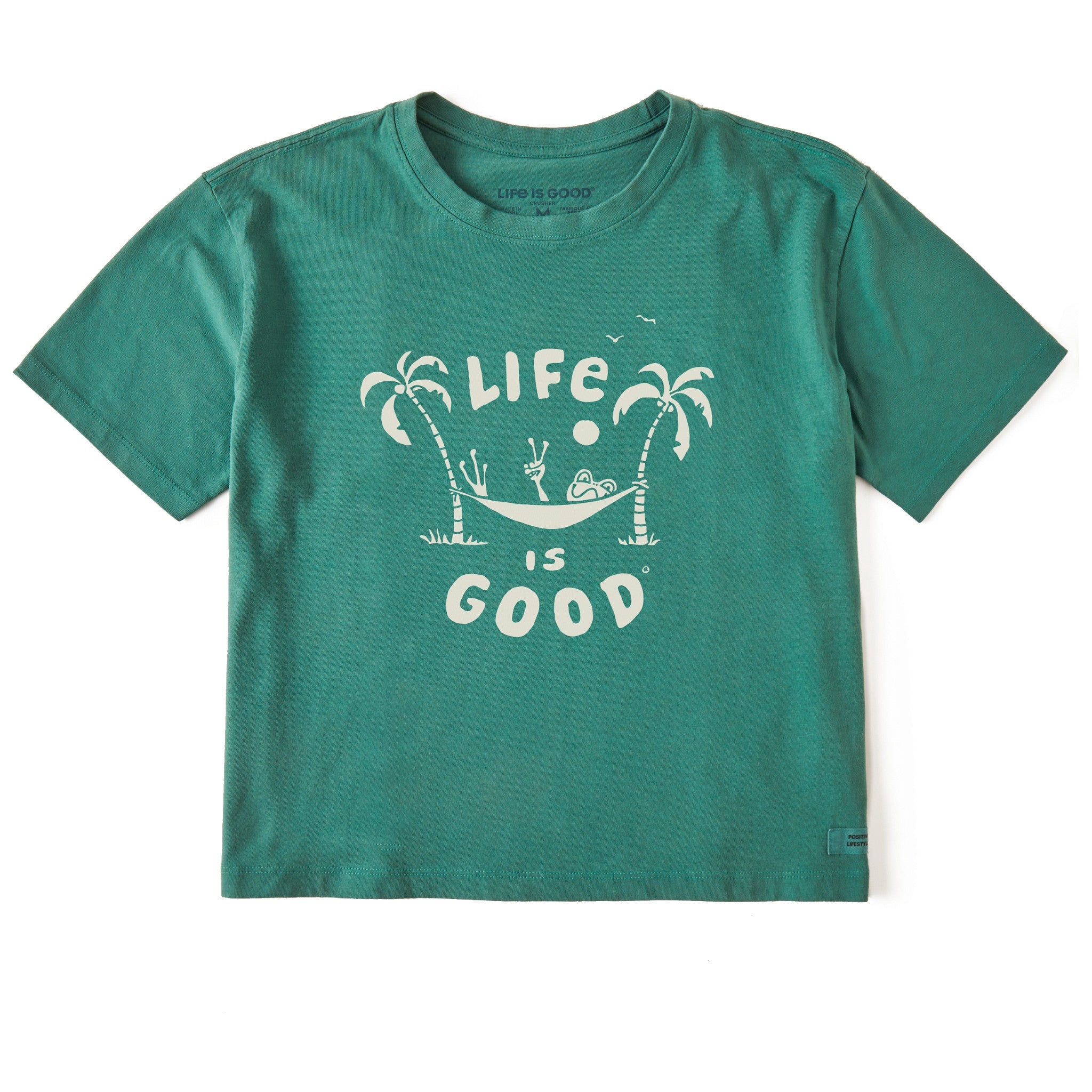 Women's Froggy Hammock Short Sleeve Crusher Boxy Tee