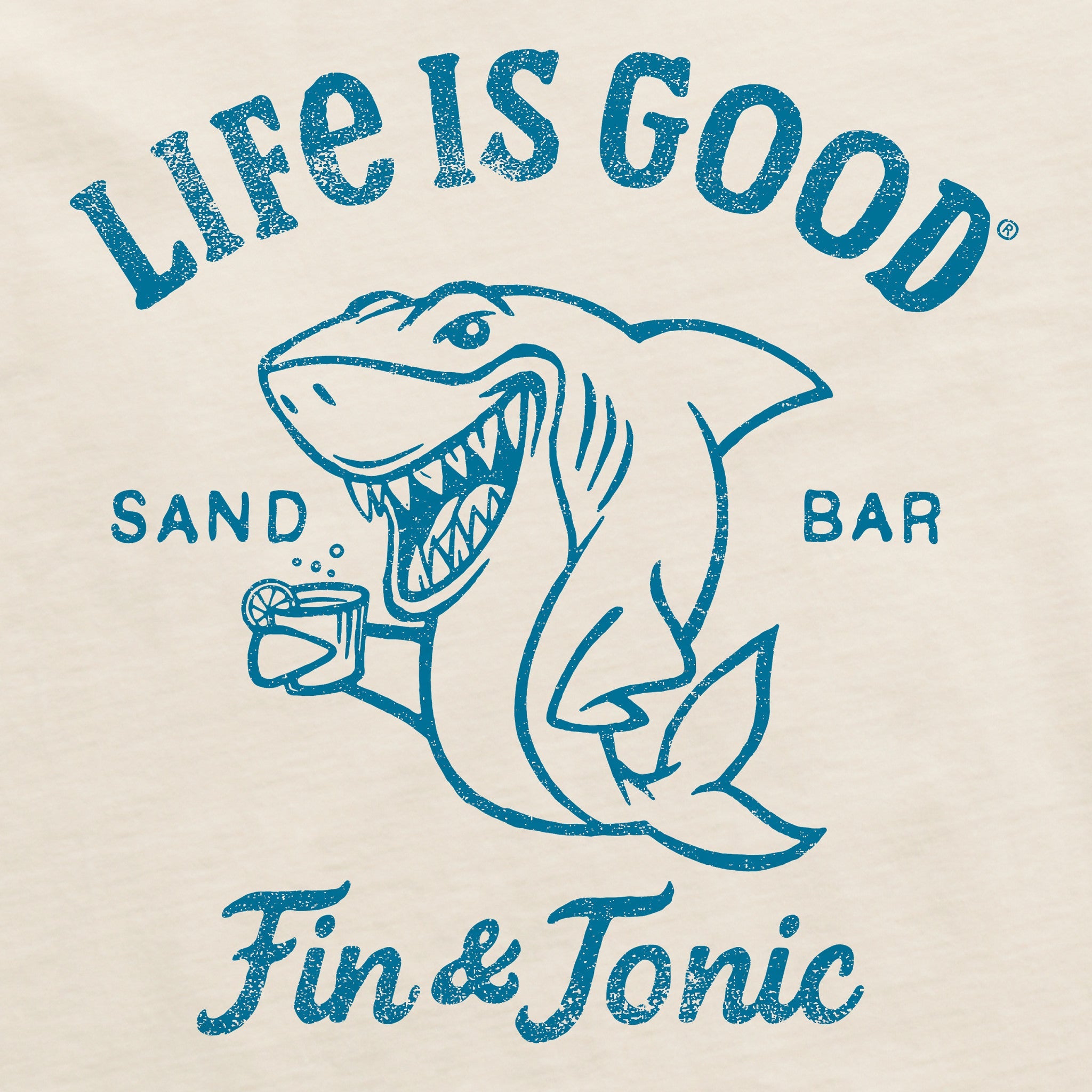 Women's Fin & Tonic Short Sleeve Crusher Boxy Tee