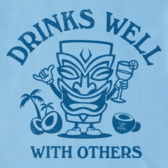 Men's Drinks Well Tiki Short Sleeve Tee