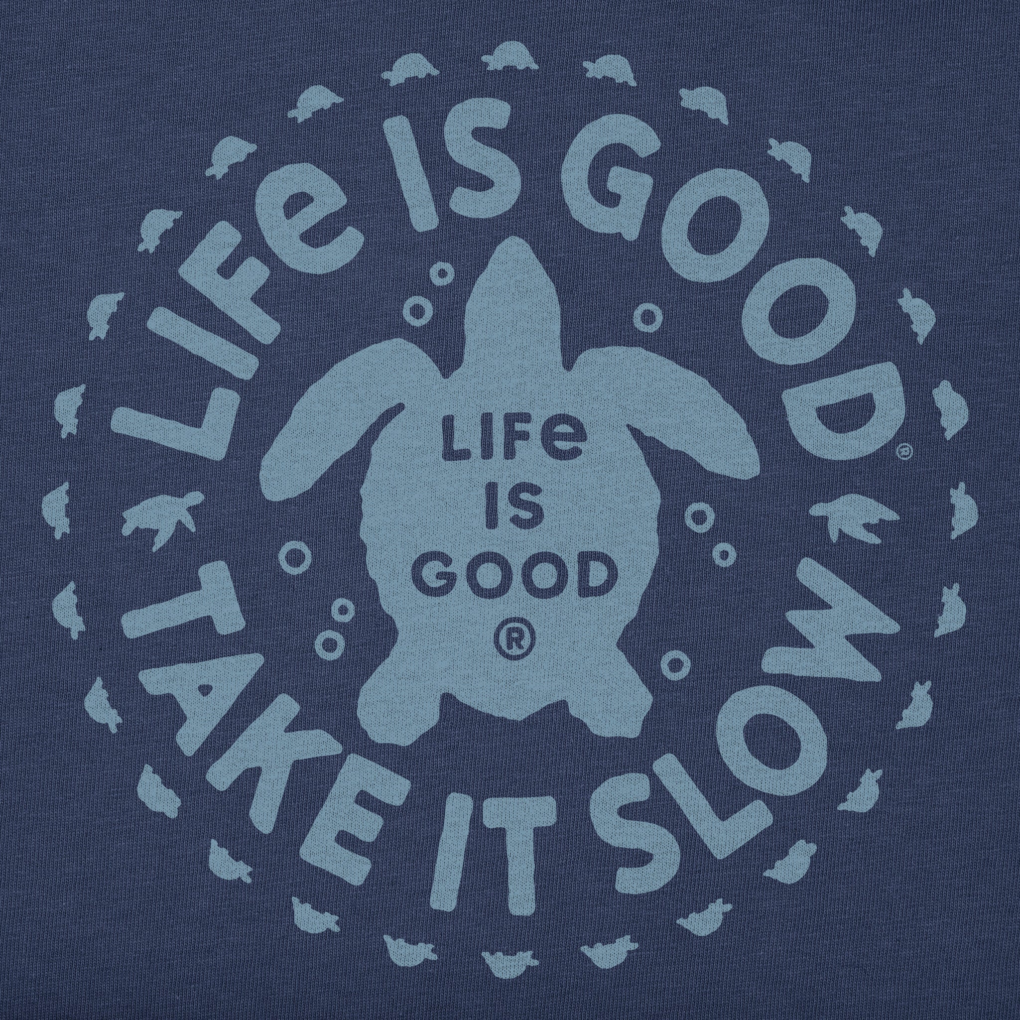 Men's Take it Slow Turtle Short Sleeve Crusher-LITE Tee