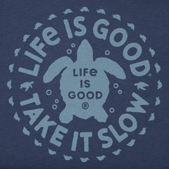 Men's Take it Slow Turtle Short Sleeve Crusher-LITE Tee