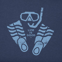 Men's Snorkle Day Short Sleeve Crusher Tee