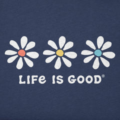 Women's 3 Daisies Short Sleeve Crusher Boxy Tee