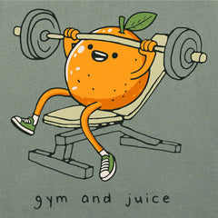 Women's Gym & Juice Short Sleeve Crusher Boxy Tee