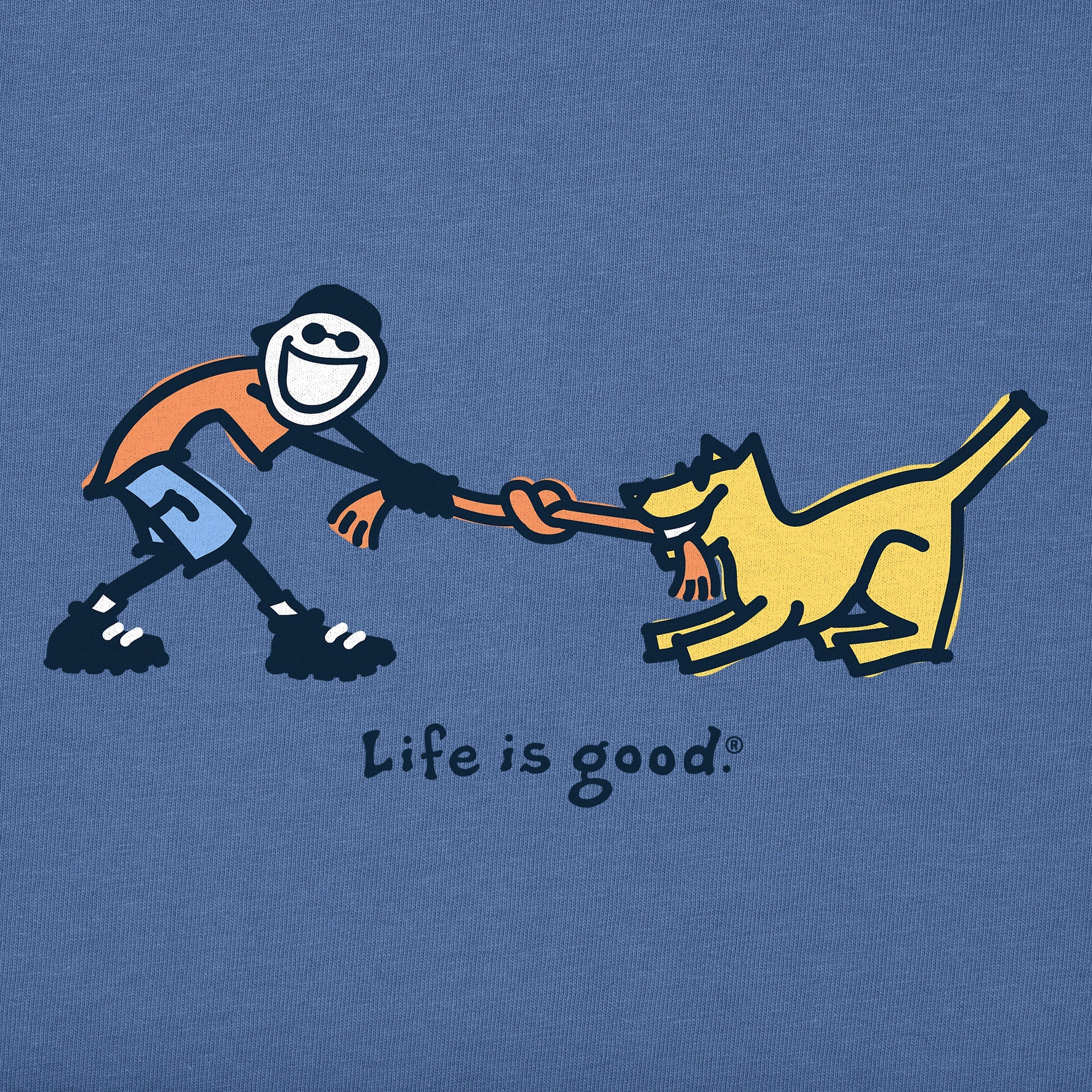Men's Jake & Rocket Tug of War Short Sleeve Tee