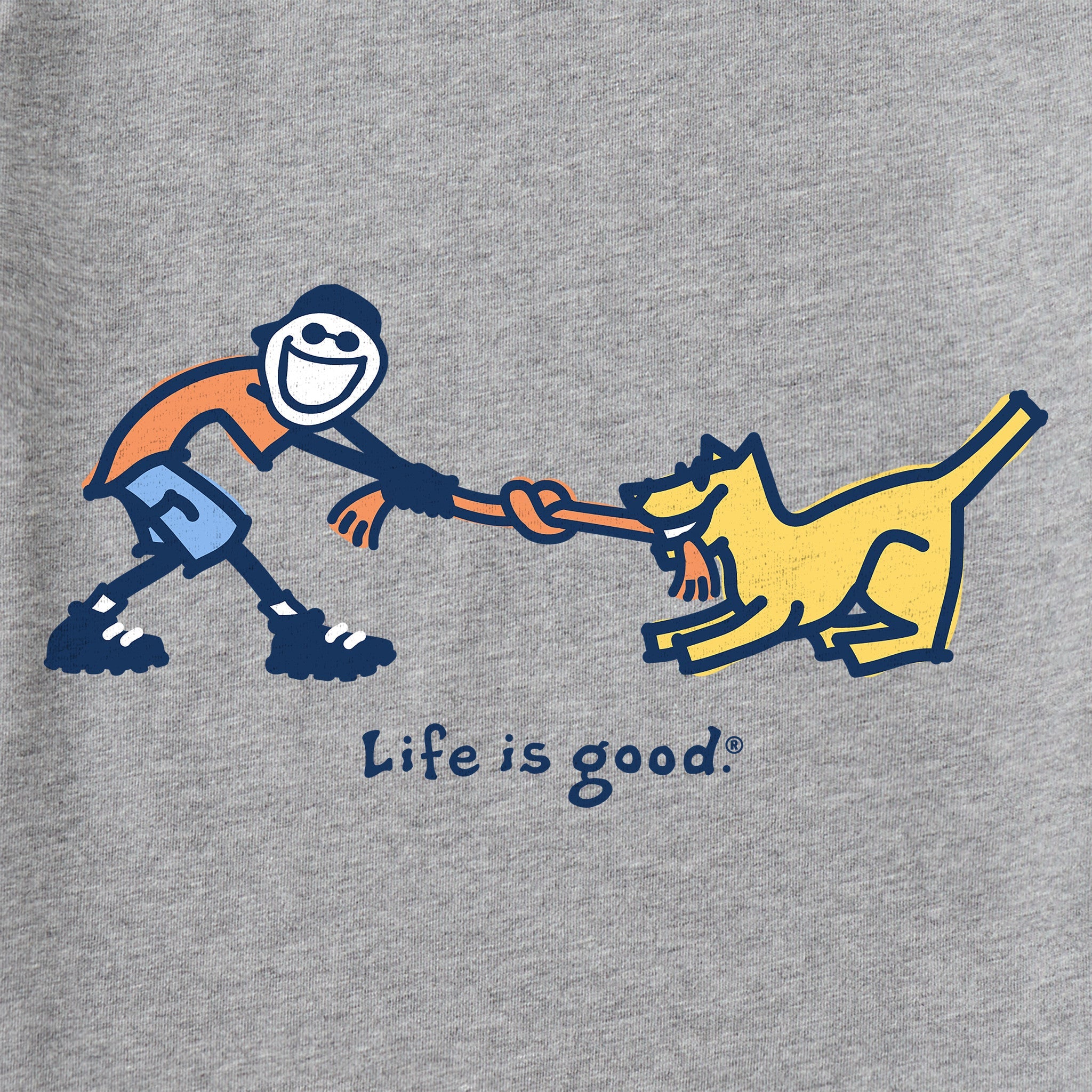 Men's Jake & Rocket Tug of War Short Sleeve Tee