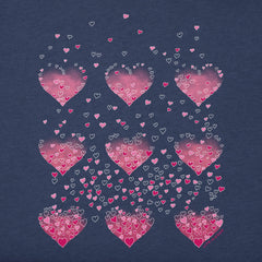 Kids Heart of Hearts Grid Short Sleeve Crusher Tee