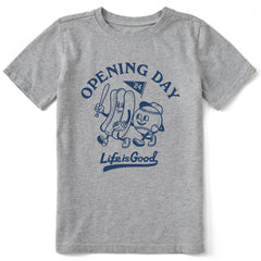 Kids Craft Opening Day '24 Baseball Short Sleeve Crusher Tee