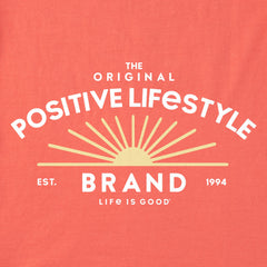 Women's Crafty Positive Lifestyle Sun Short Sleeve Crusher Tee