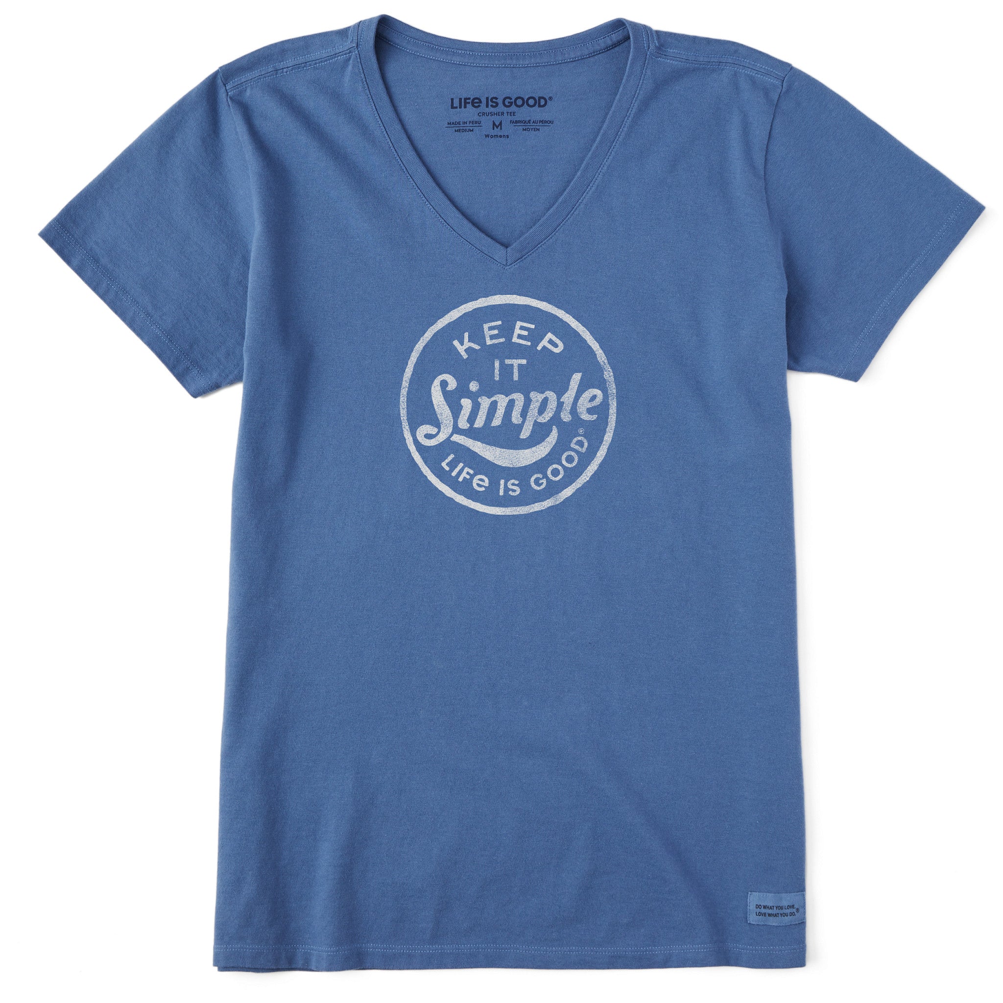 Women's Keep it Simple Coin Short Sleeve Vee