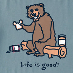 Men's Bear PB&J Short Sleeve Crusher Tee