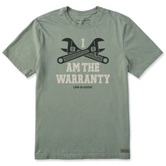 Men's I am the Warranty Short Sleeve Crusher Tee