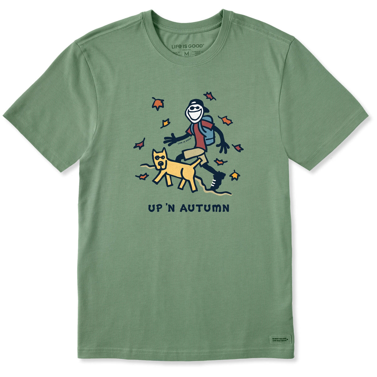 Men's Jake & Rocket Up 'n Autumn Short Sleeve Crusher Tee