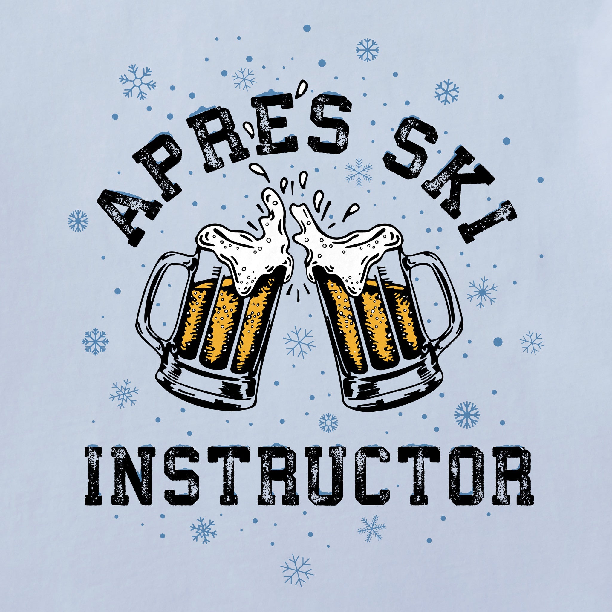 Men's Apres Ski Frosty Mugs Short Sleeve Crusher Tee