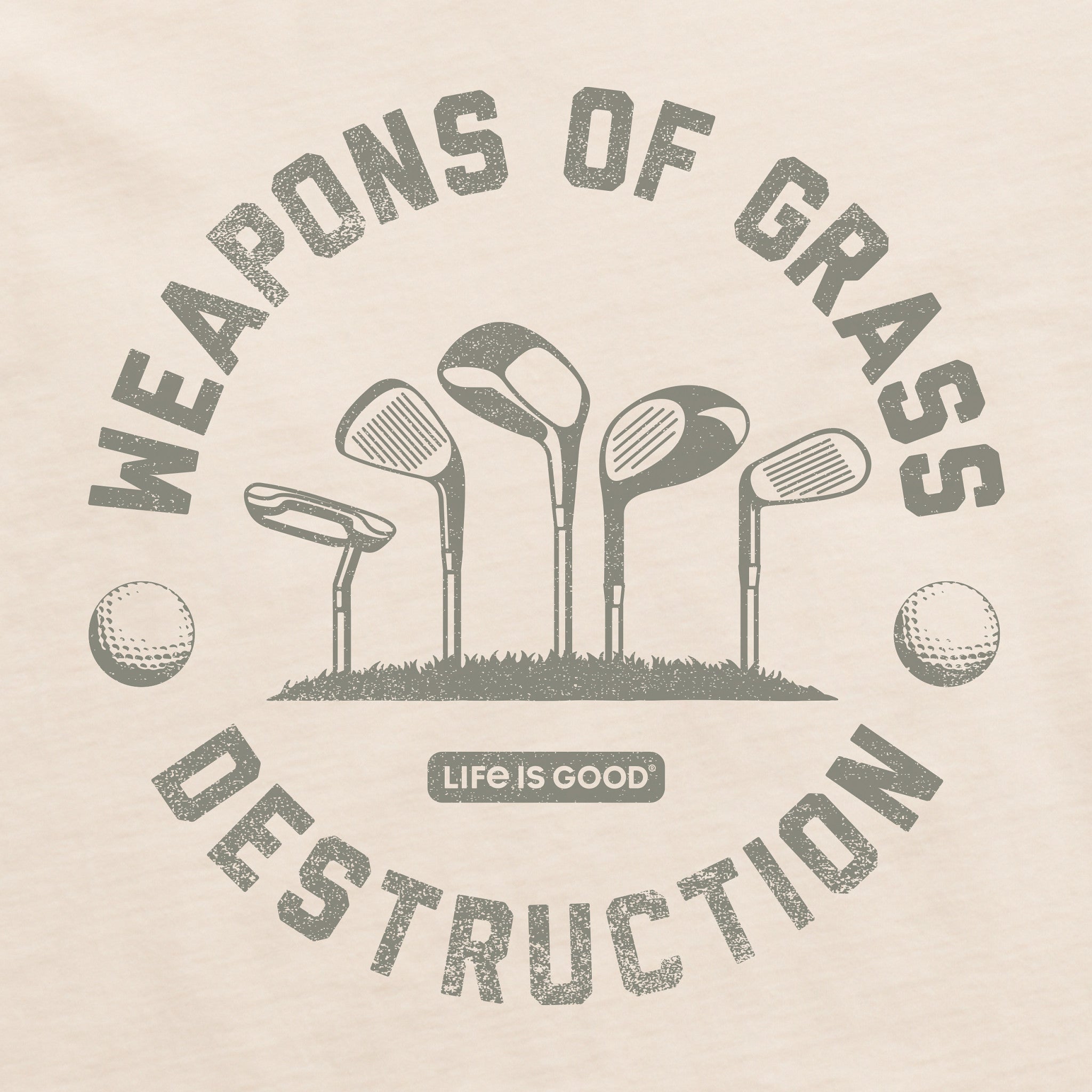 Men's Weapons of Grass Destruction Short Sleeve Crusher Tee