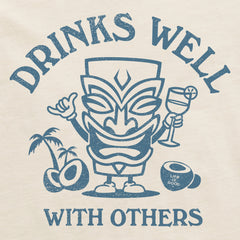 Men's Drinks Well Tiki Short Sleeve Tee