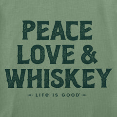 Men's Wordsmith Whiskey Short Sleeve Crusher Tee