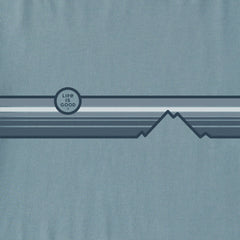Men's Stripe Mountains Long Long Sleeve Crusher Tee