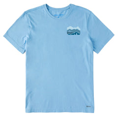 Men's Mountains Are We There LC Short Sleeve Crusher-LITE Tee