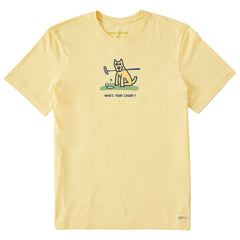 Men's Rocket Who's Your Caddy Golf Short Sleeve Tee