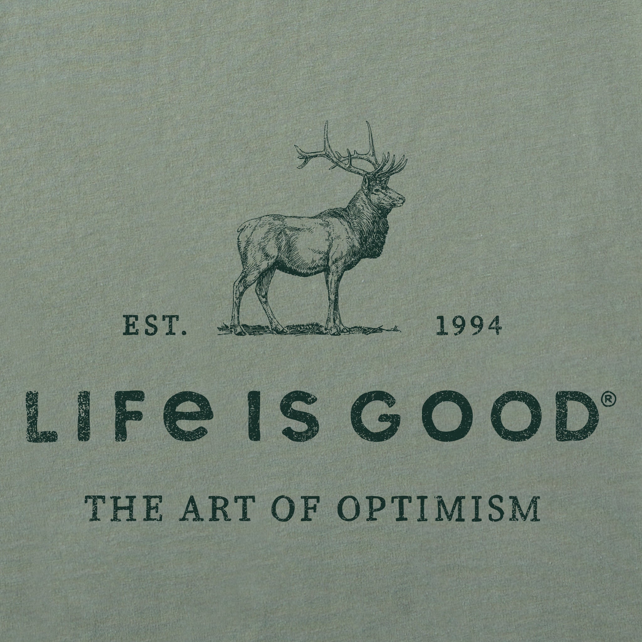 Men's Art of Optimism Buck Short Sleeve Tee