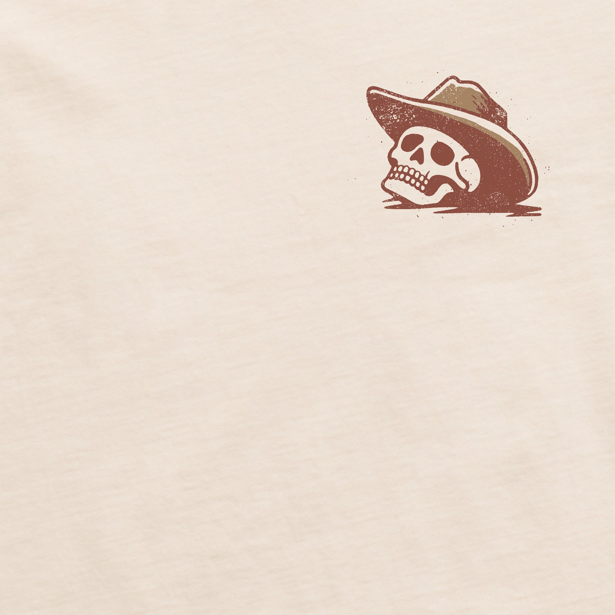 Men's Life was Good Cowboy Skull Short Sleeve Tee