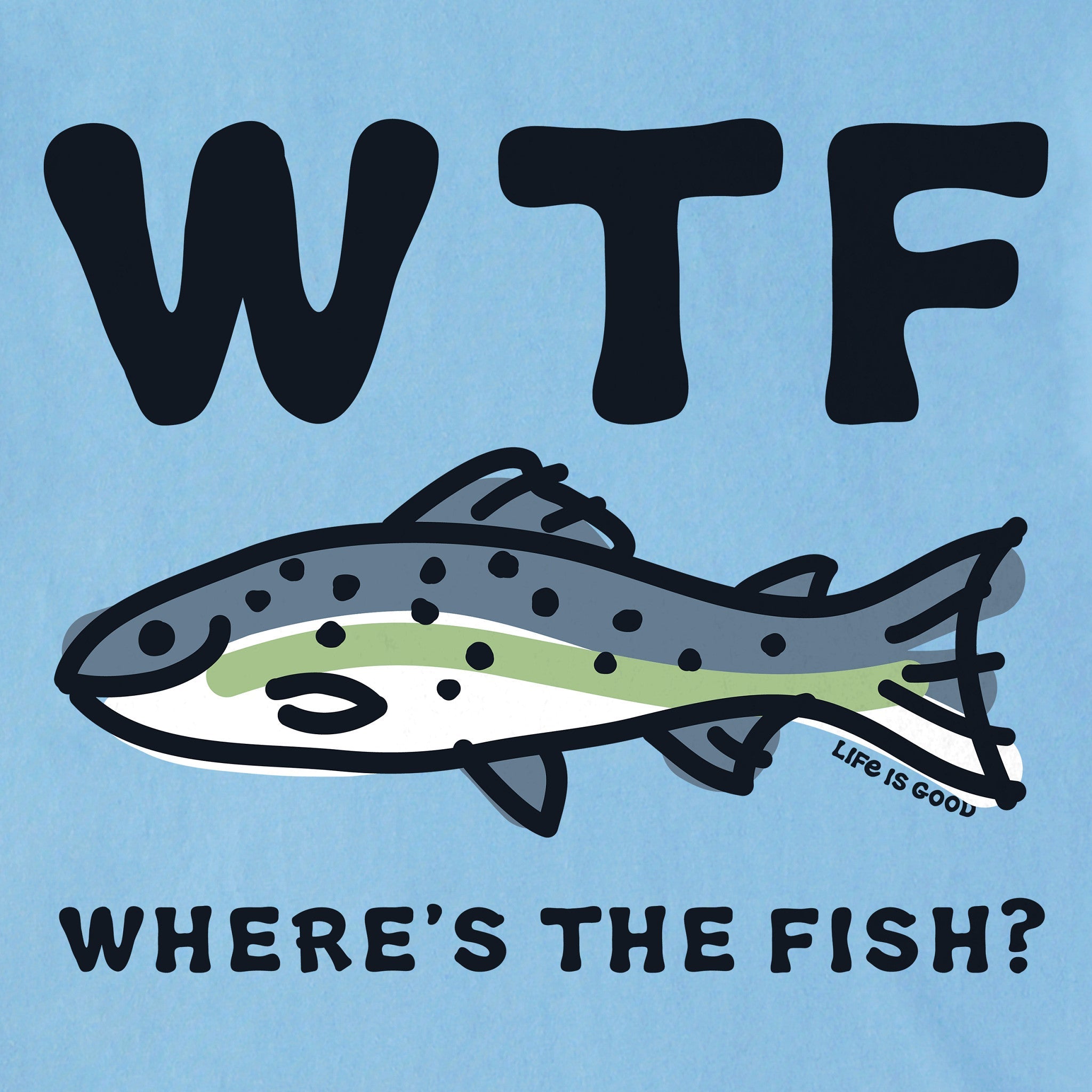 Men's WTF Fish Short Sleeve Tee