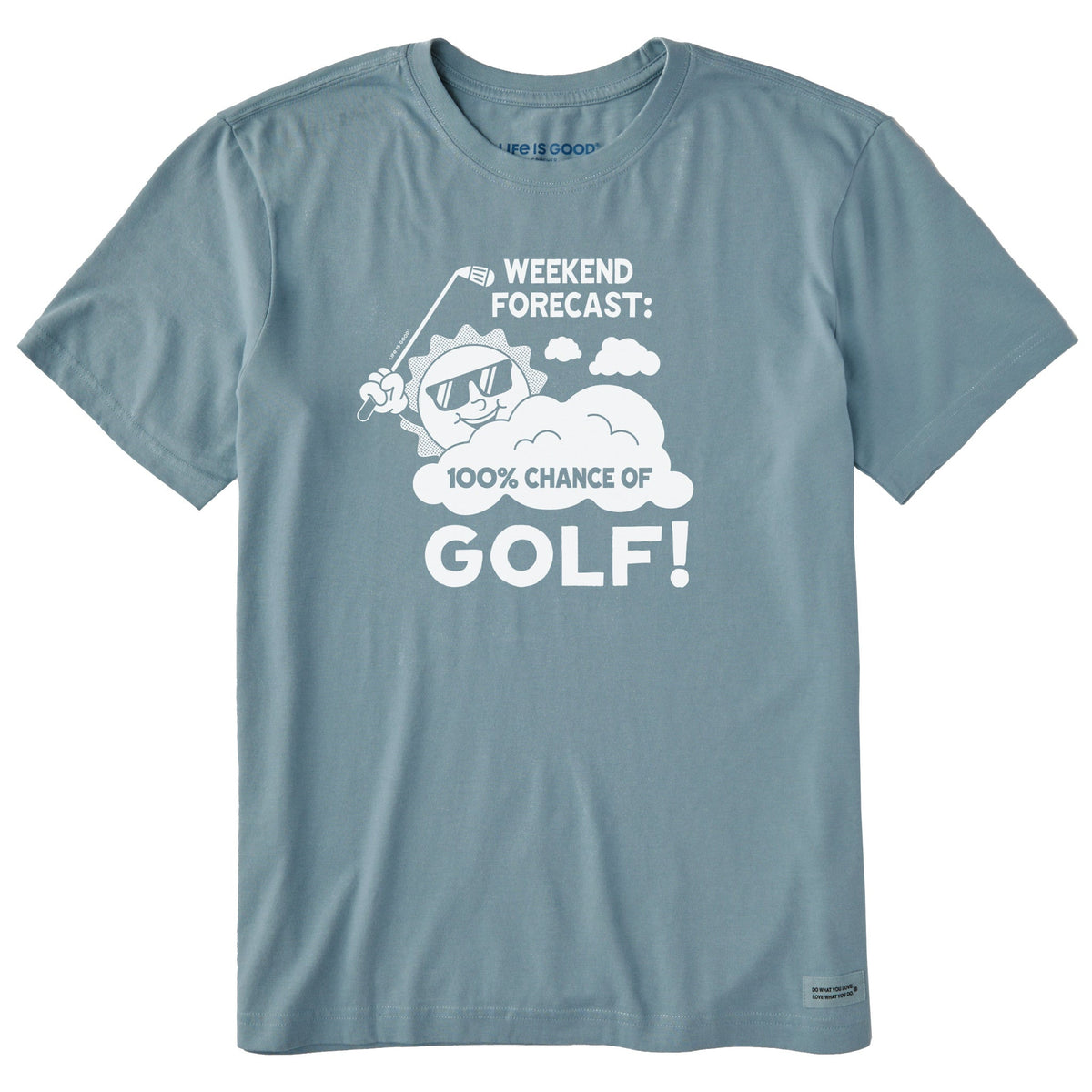 Men's 100% Chance of Golf Short Sleeve Crusher-LITE Tee