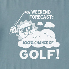 Men's 100% Chance of Golf Short Sleeve Crusher-LITE Tee