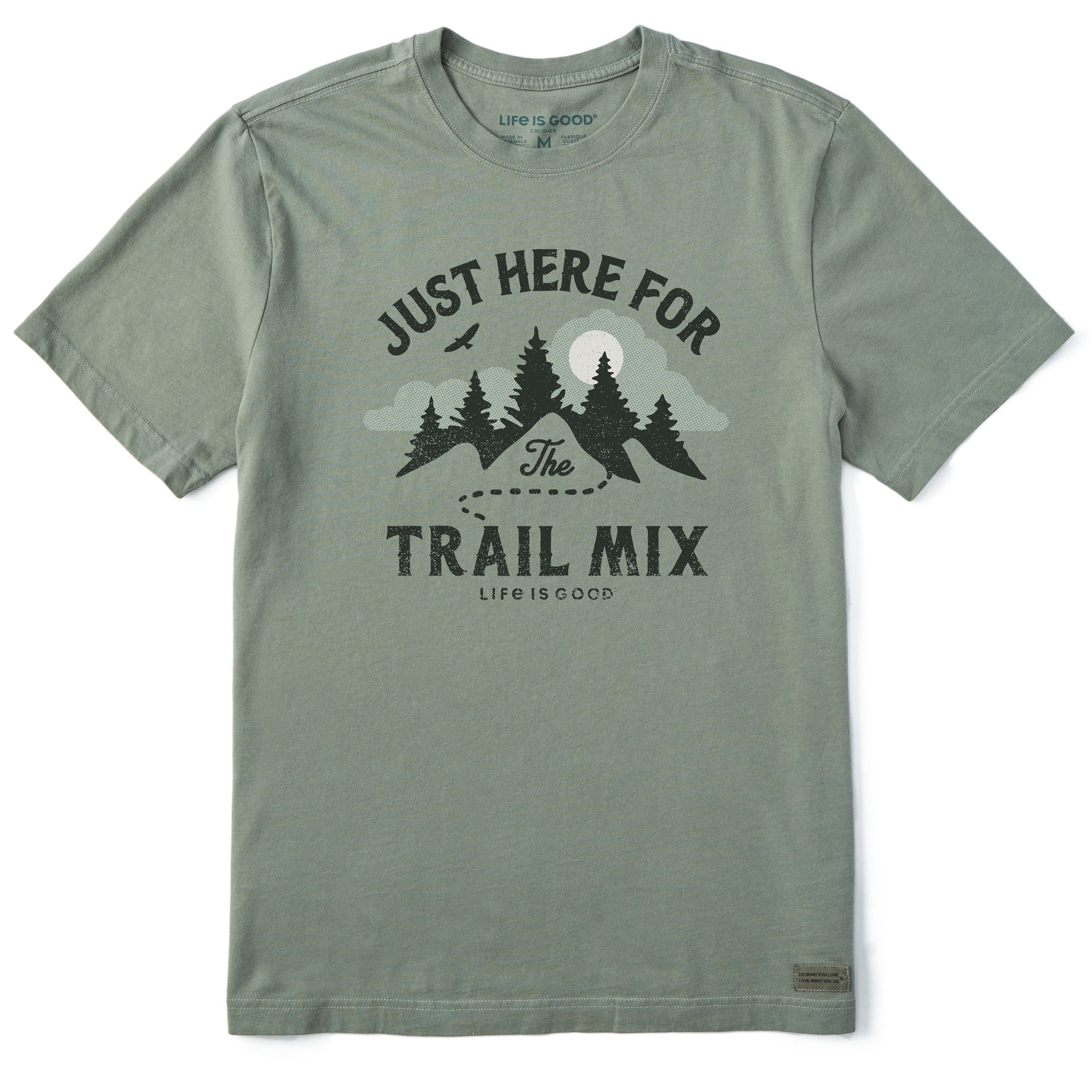 Men's just here for the Trail Mix Short Sleeve Tee