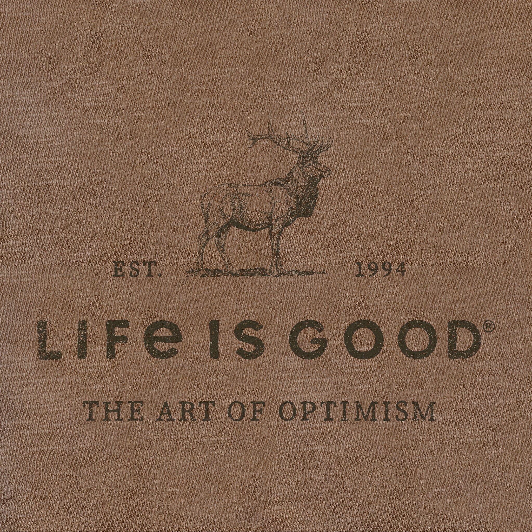 Men's Art of Optimism Buck Slub Slim Fit Tee